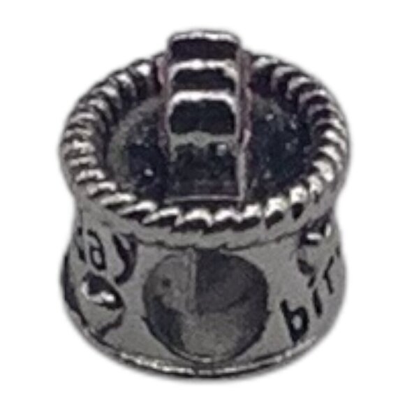 Happy Birthday Cake Charm Bead Fit for European Style Chain Bracelet Unisex Pink - Picture 5 of 7